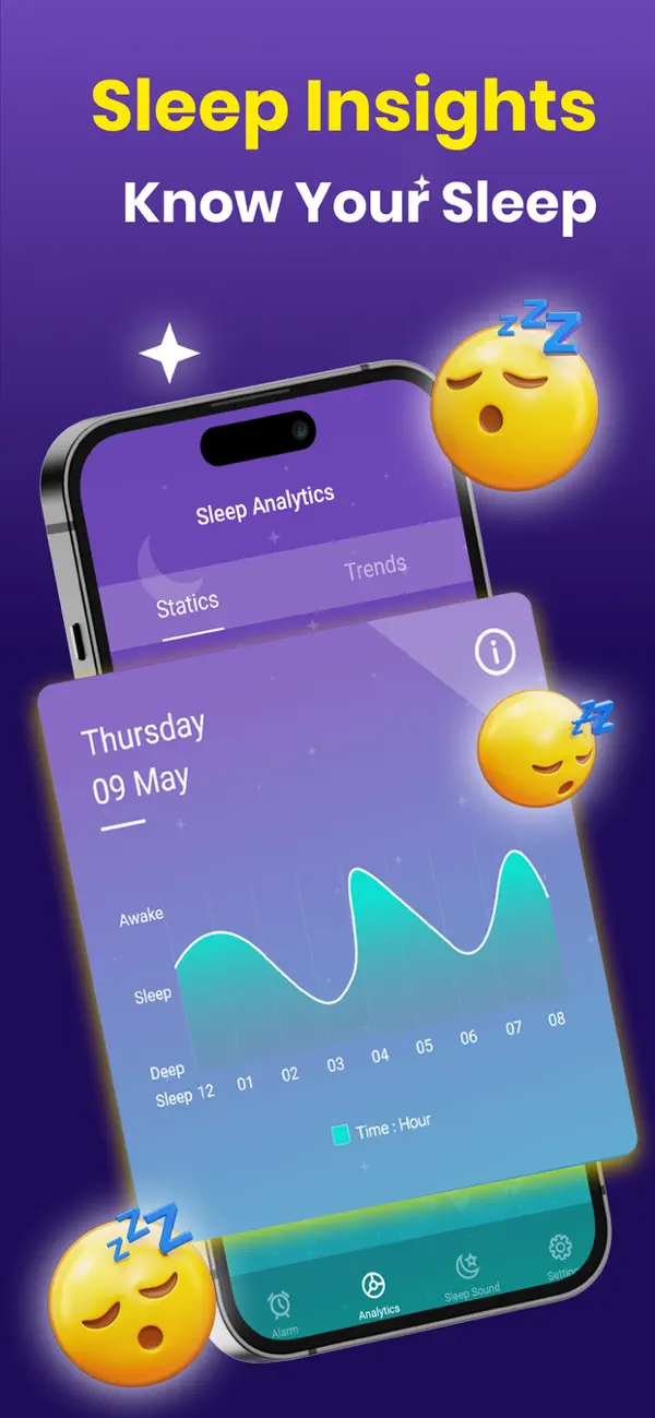 Screenshot #3 pour Calm Sleep - Track Sleep
