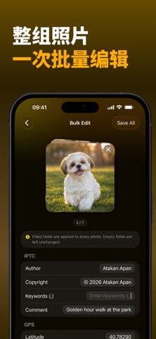 EXIF Metadata Studio: Editor screenshot