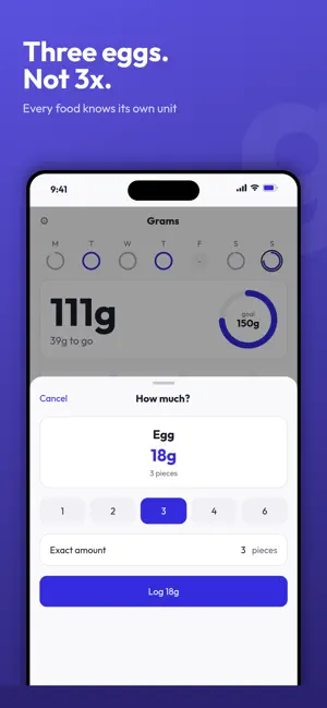 Grams: Protein Tracker screenshot 4
