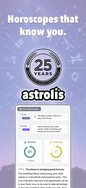 Astrolis Horoscopes & Tarot screenshot 1