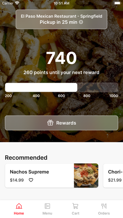 Screenshot 1 of El Paso ToGo App