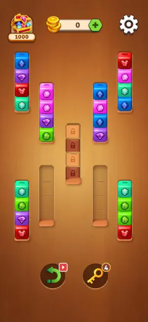 Wood Color Sort: Puzzle Games screenshot 4
