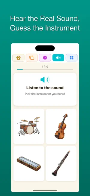 100 Music - Instruments screenshot 4