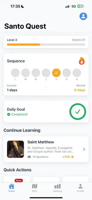 Saint Quest screenshot 1