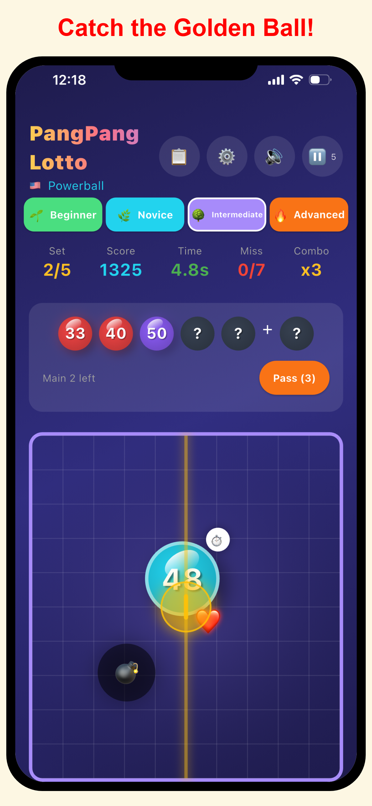 PangPang Lotto Lite screenshot 3
