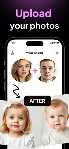 Baby Generator: AI Face Maker. Screenshot 3 of 4