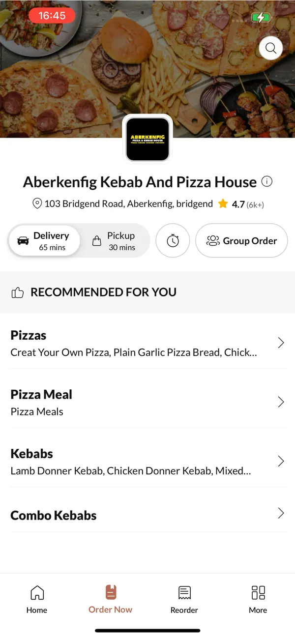 Screenshot #2 pour Aberkenfig Kebab and Pizza