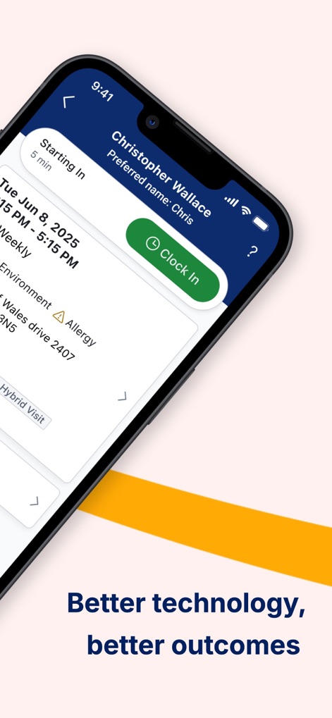 AlayaCare - alayacare-mobile-clock-in