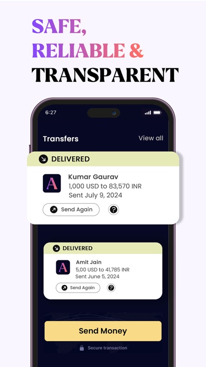 Abound: Send Money & Transfer screenshot-3