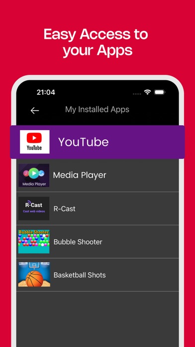 TV Remote Control. Screenshot