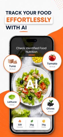 AI Calorie Counter & Food Log Screenshot 2 of 5