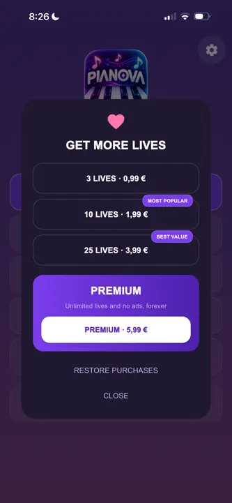 Pianova screenshot 7