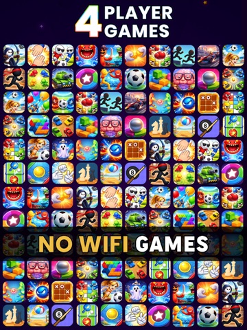 4 Player Games - Offline Games iPad screenshot