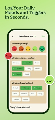 Mood Cycle: Mood Tracker Diary screenshot 3