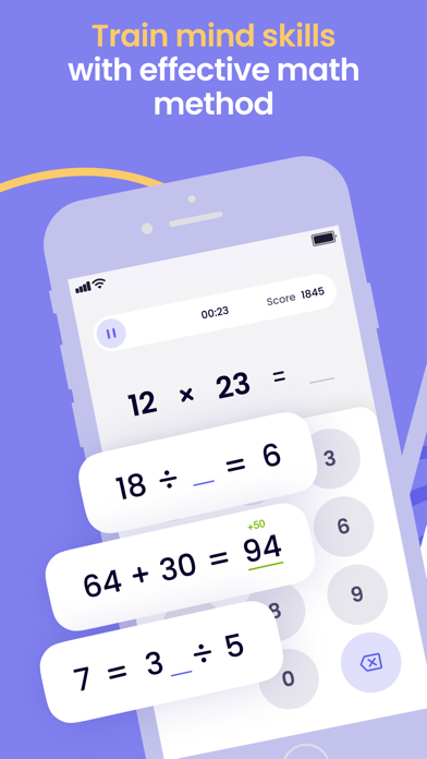 Math Brain Booster Games Screenshot