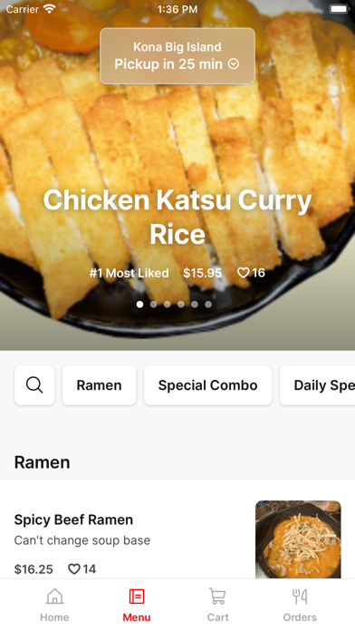 Daiichi Ramen Screenshot 2 - AppWisp.com Daiichi Ramen Screenshot 2 - AppWisp.com