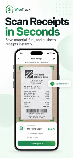 WiseTrack: Expense Tracker screenshot 1