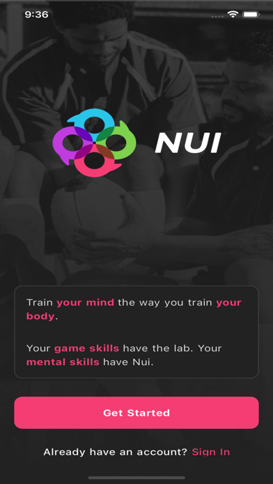 Nui Sport Screenshot