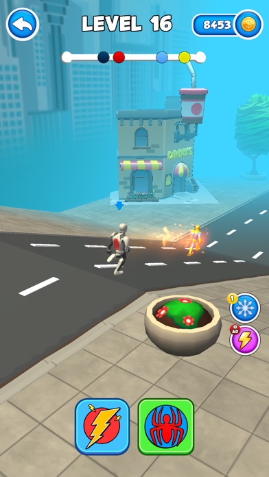 Stickman Hero Shifting Game Screenshot