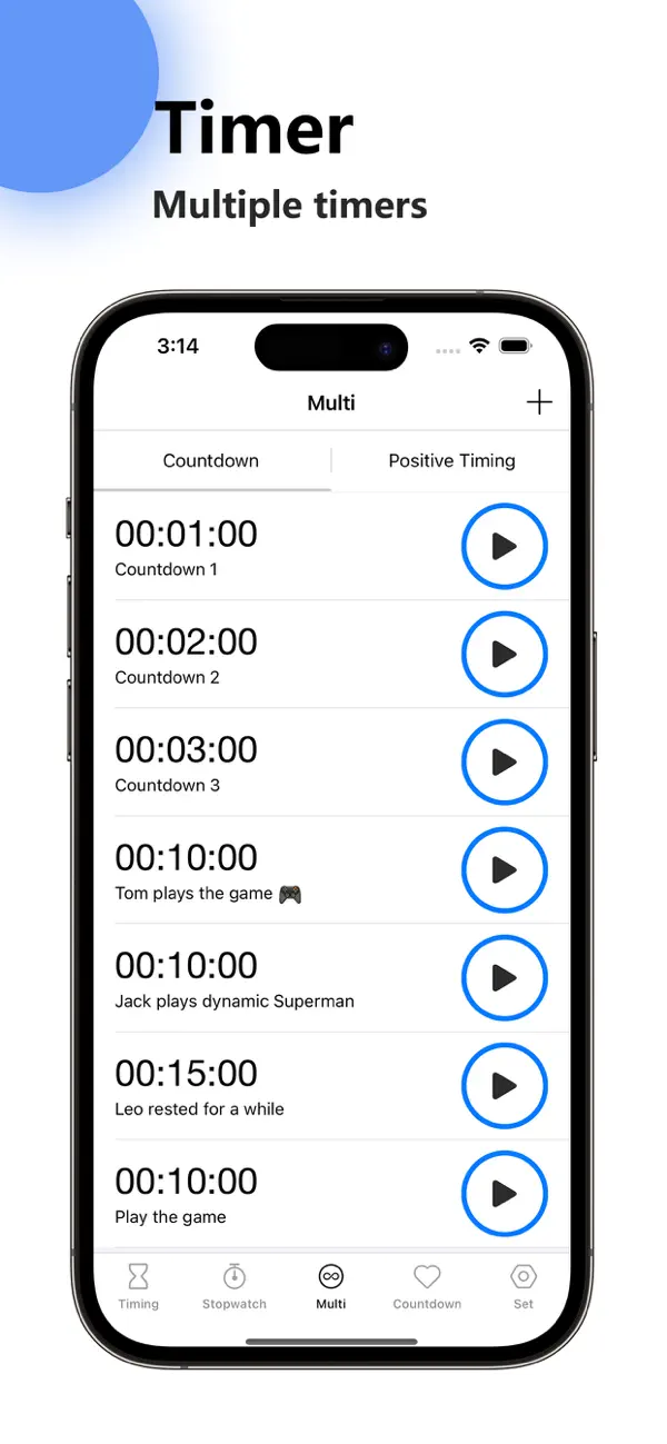#4. Timer - Countdown memos (iOS) 게시자: 颖欣 李