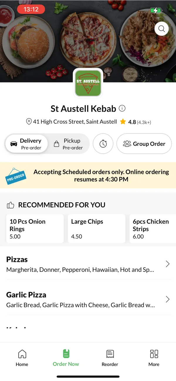 Screenshot #2 pour St Austell Kebab