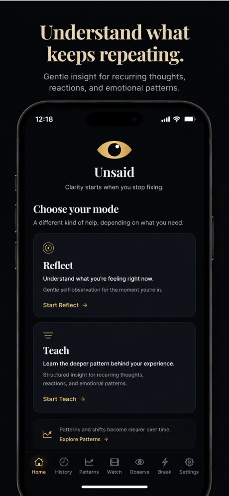 The Unsaid Journal screenshot 3