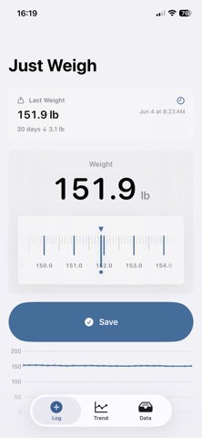 Just Weigh Screenshot 6 of 10