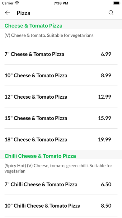 Pizza Hot 4 You. Screenshot