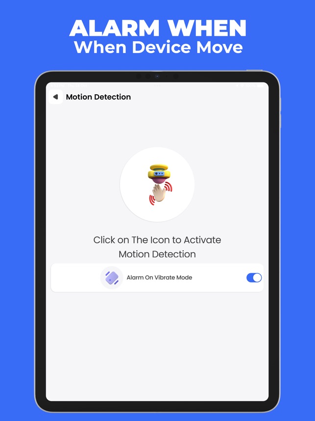 Screenshot of Anti Theft Alarm Motion Alert