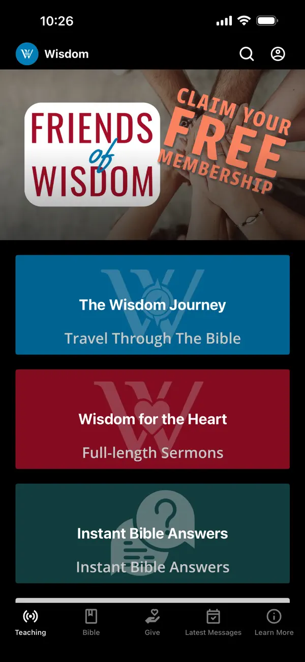 Screenshot #1 pour Wisdom International