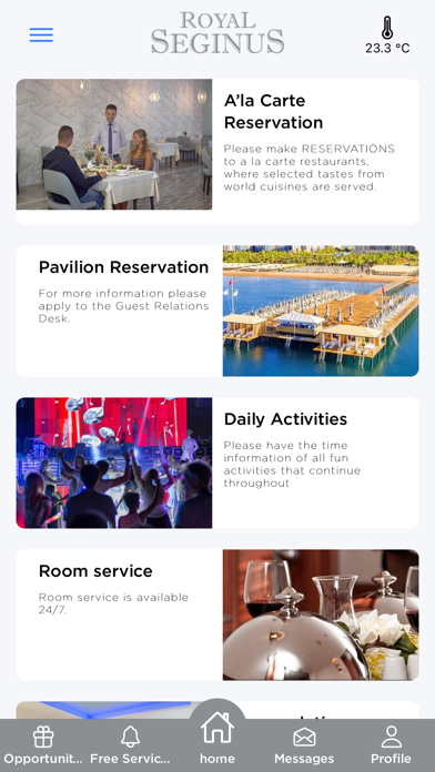 Screenshot #3 pour ROYAL SEGINUS HOTEL