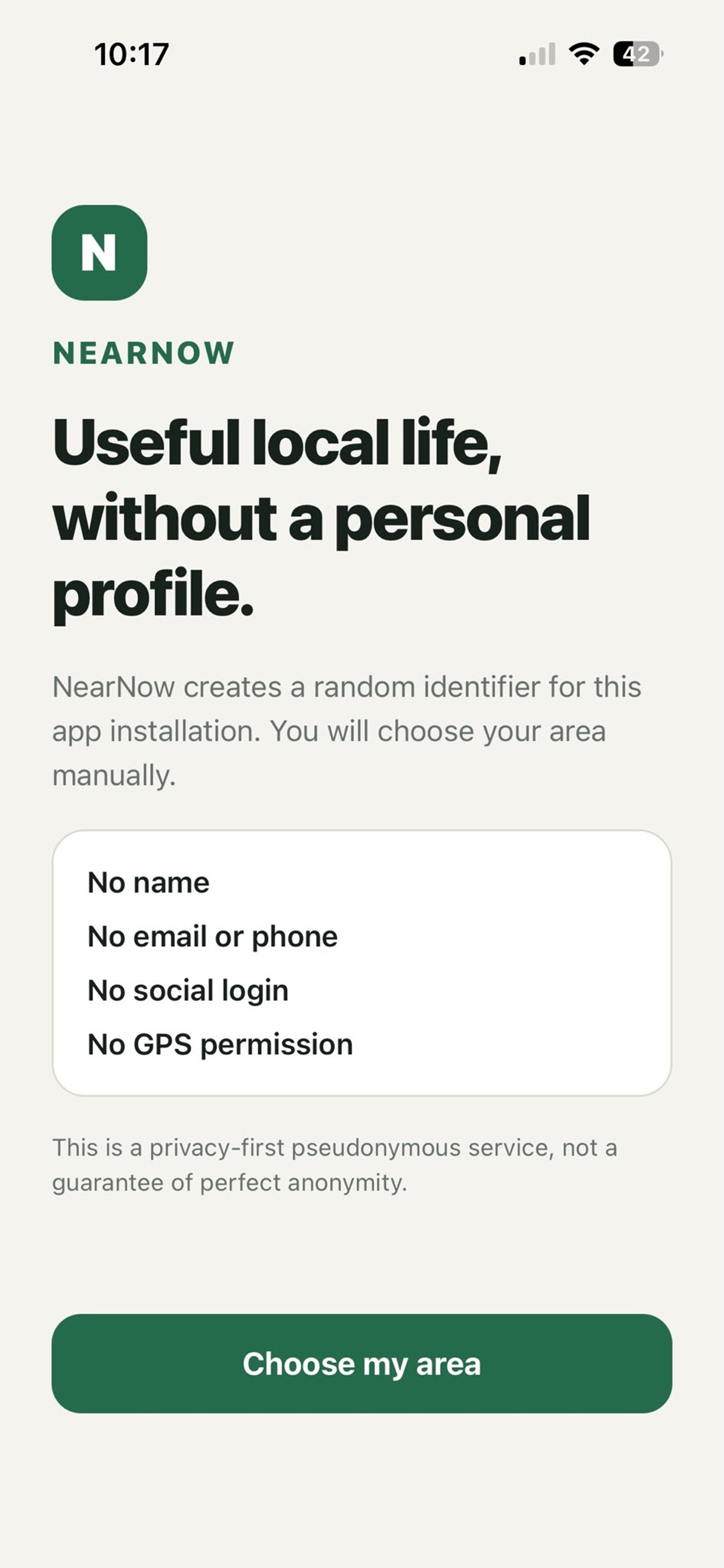 Screenshot 1 of NearNow