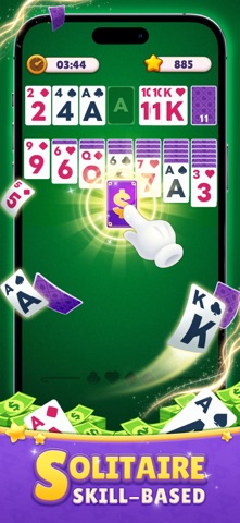 Solitaire: Joy & Win Cash iPhone screenshot