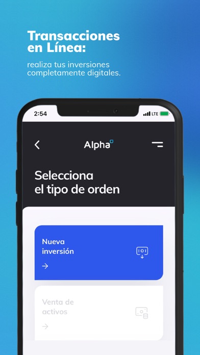 Alpha Inversiones Screenshot
