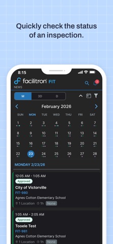 Facilitron FIT screenshot