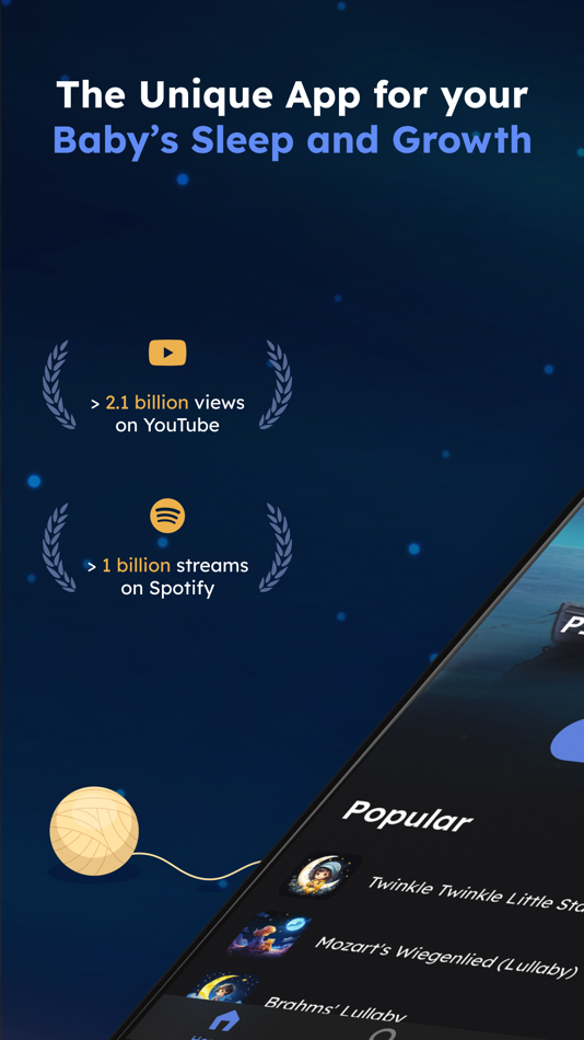 #1. LULUBY: Listen, Sleep and Grow (iOS) Podle: Luluby Technology OU