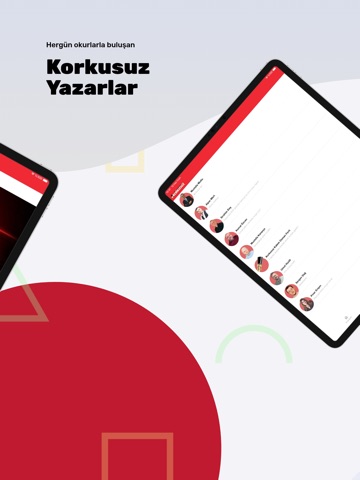 Korkusuz Gazetesi - Haberler iPad screenshot