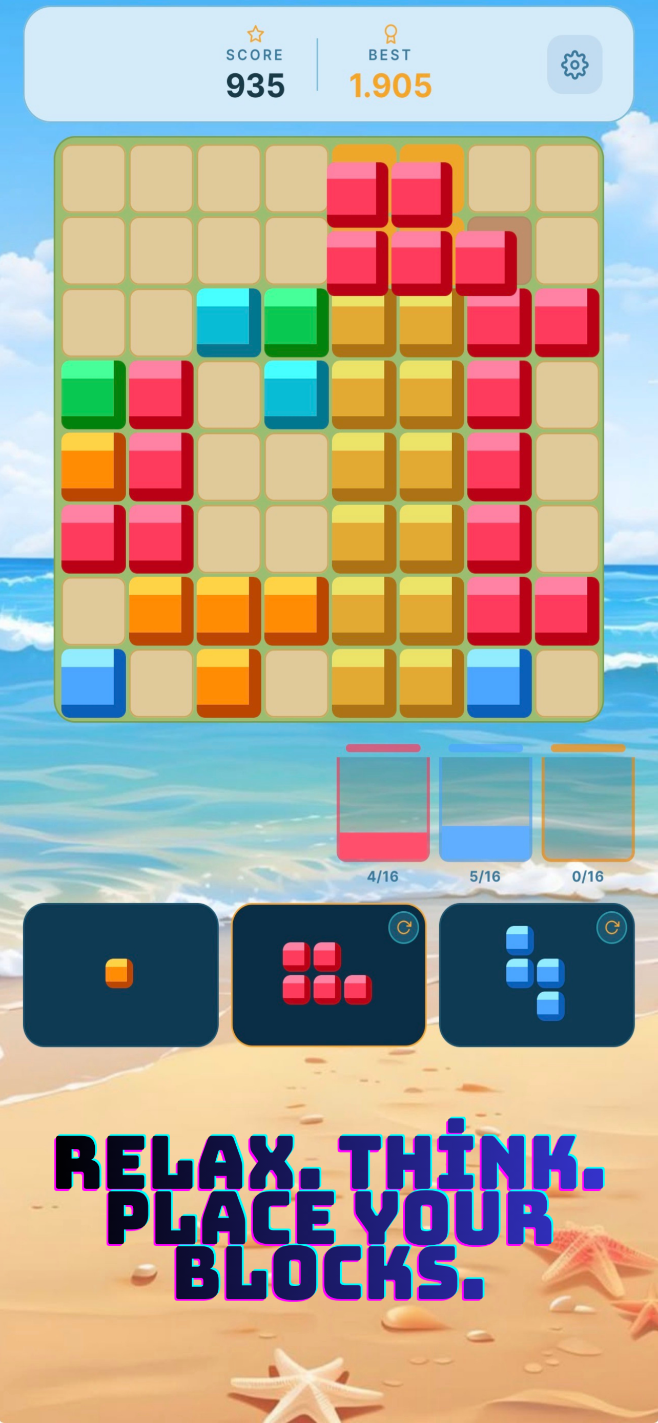 Beach Blocks - Sand Puzzle screenshot 6