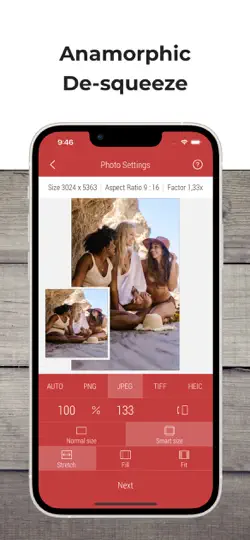 Captura de pantalla de Desqueeze: Tamaño Del Lote en iPhone 5
