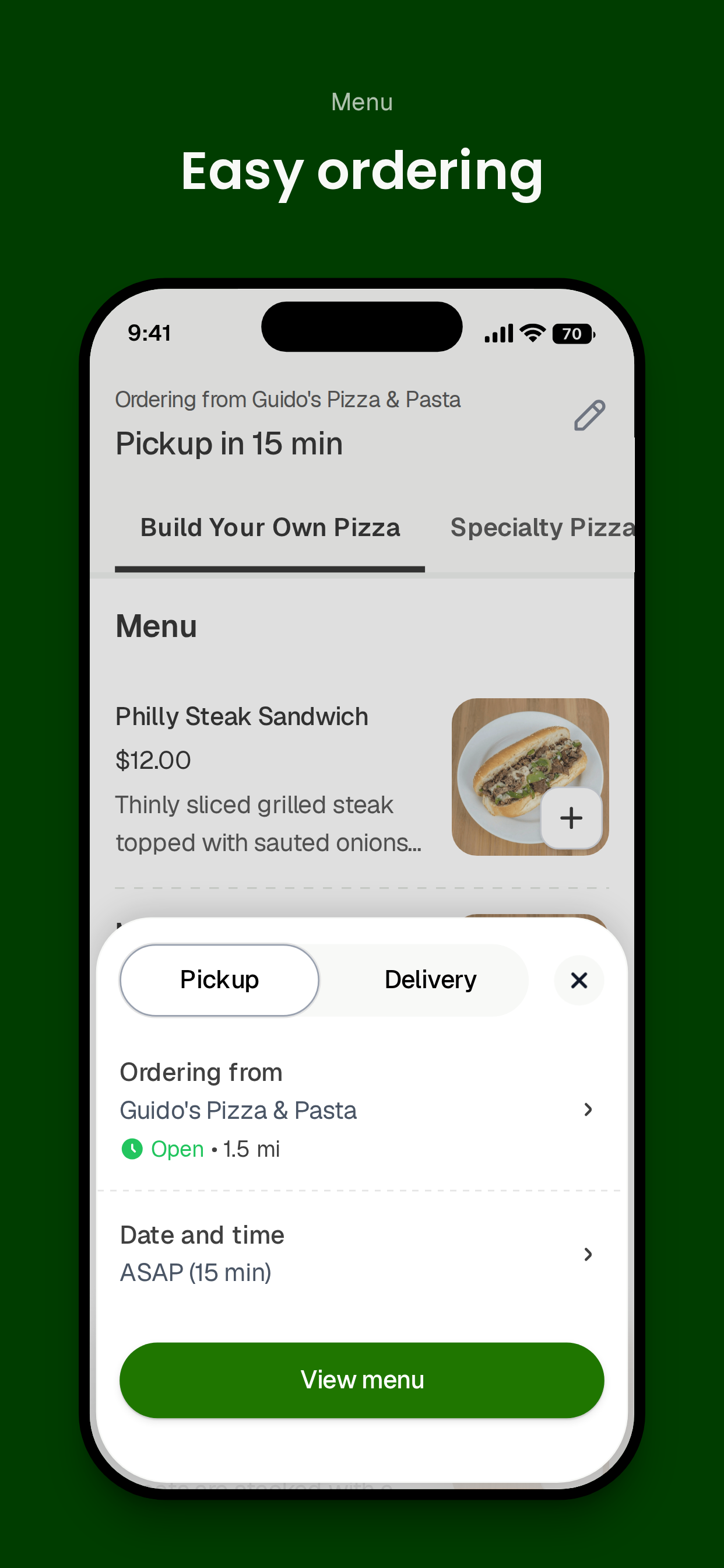 Guido's Pizza & Pasta To Go screenshot 3