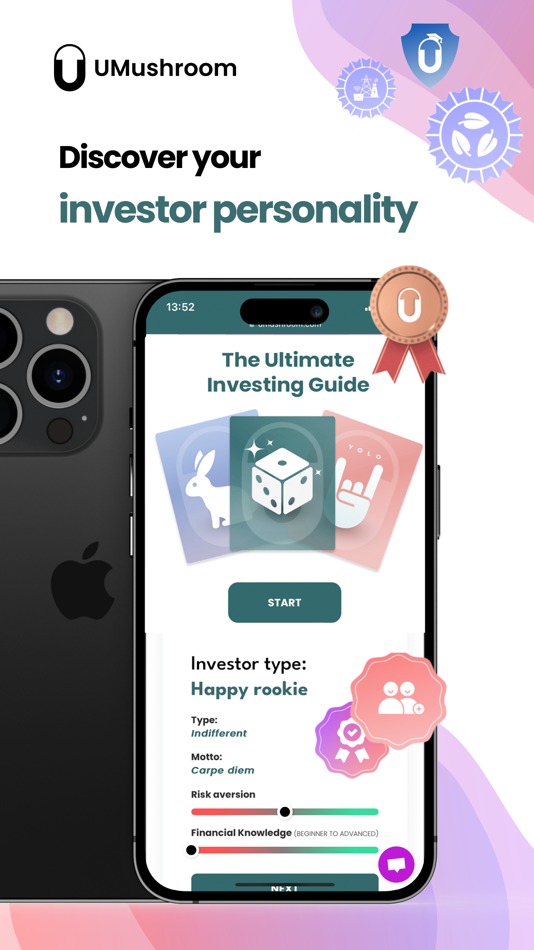 #8. UMushroom: Investing Made Easy (iOS) 由: UMushroom