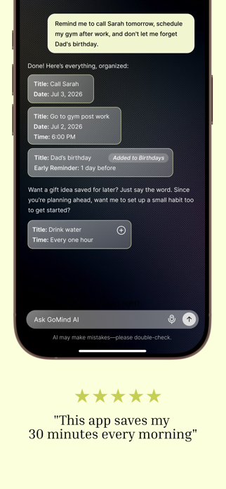 To-Do List & Planner: GoMindAI Screenshot 4 of 8