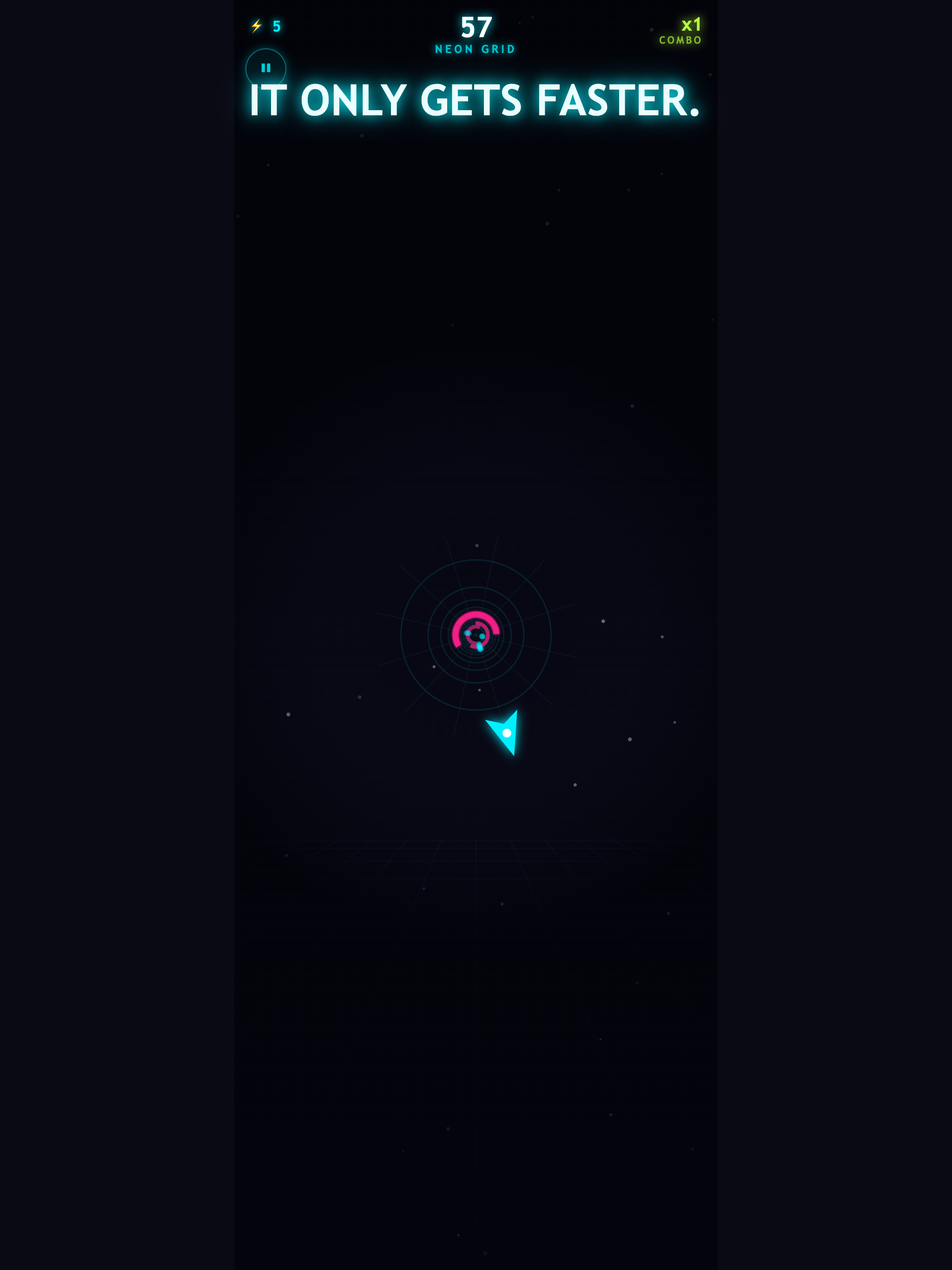 Neon Dash: Tunnel Run screenshot 10