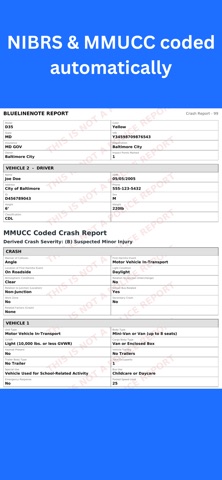 BlueLineNote: Police Reports iPhone screenshot