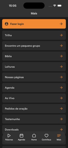 Mais Alto Church iPhone screenshot
