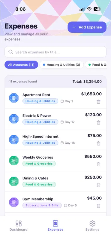 Walletly - Expense Tracker screenshot 3 of 9