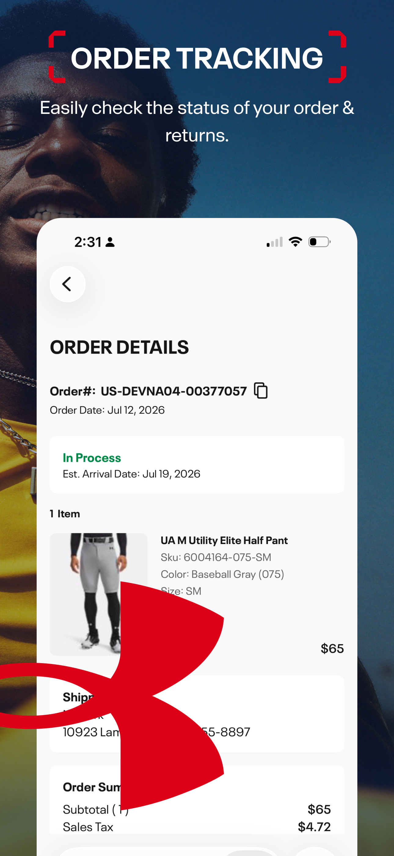 Under Armour screenshot 6