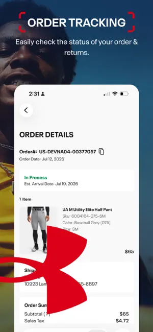 Under Armour screenshot 6