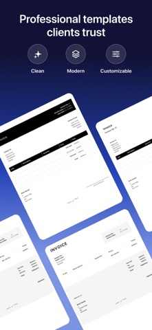 Professional Invoice Maker App Store preview screenshot 3