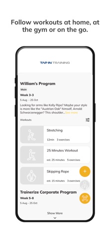Tap In Training screenshot